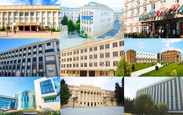 Azərbaycan universitetləri dünya reytinqində: 