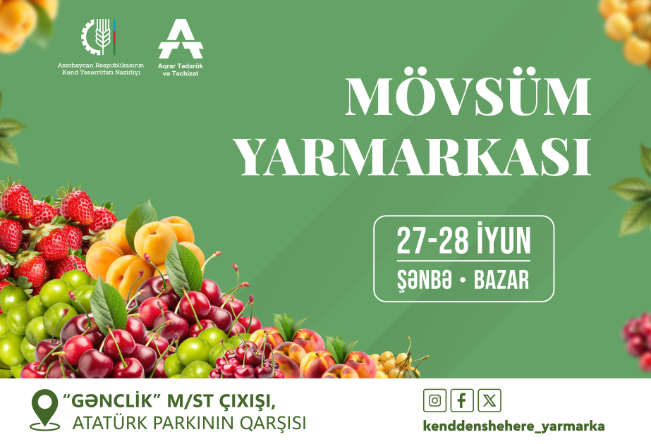 Bakıda növbəti “Kənddən Şəhərə” mövsüm