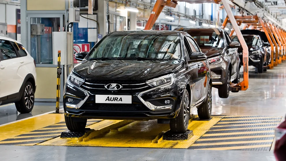 Lada Aura iqlim-kontrol sistemi ilə