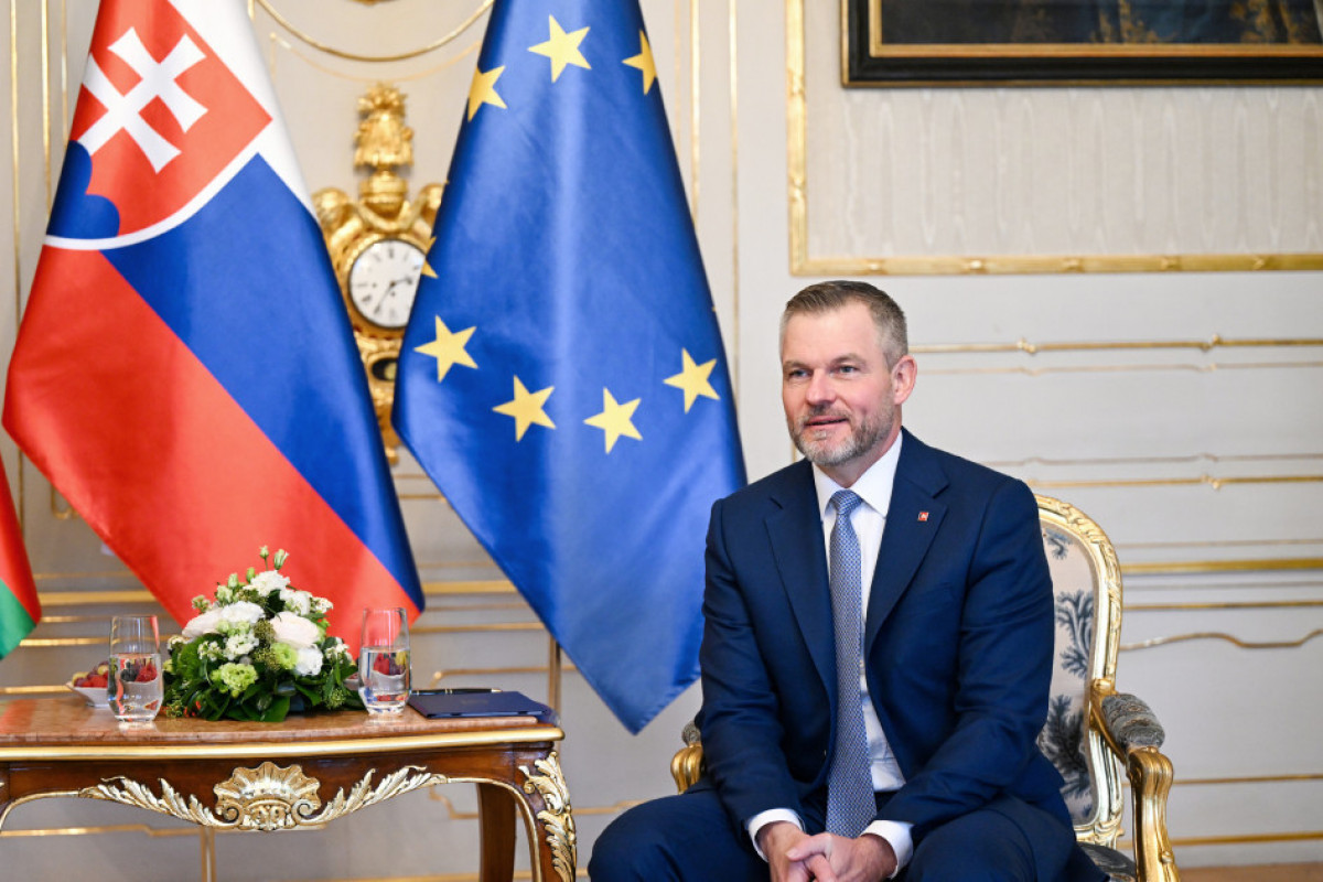 Slovakiya Prezidenti Peter Pelleqrini