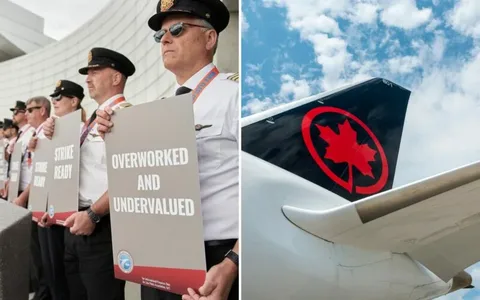 "Air Canada" 11 min texniki işçi ilə