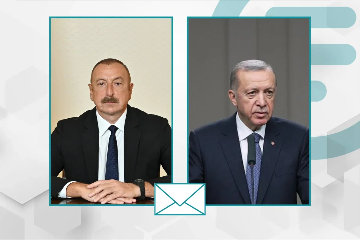 İlham Əliyev Rəcəb Tayyib Ərdoğana 