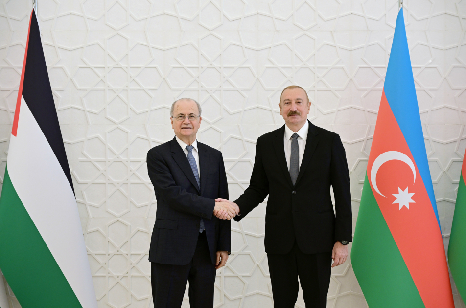 Prezident İlham Əliyev Fələstinin Baş nazirini 