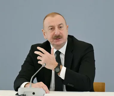 Prezident : Azərbaycan gələcəkdə yaşıl enerjisini də Avropa məkanına