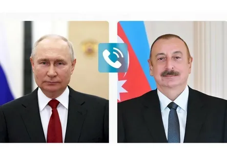 Vladimir Putin İlham Əliyevə 