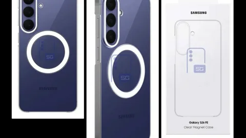 "Samsung Galaxy S26 FE" üçün rəsmi kabroların görüntüləri 