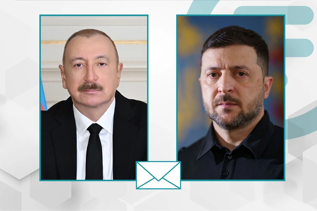 İlham Əliyev Ukrayna Prezidentini