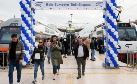 Abşeron dairəvi dəmir yolu üzrə sərnişin daşınmasında rekord göstərici 