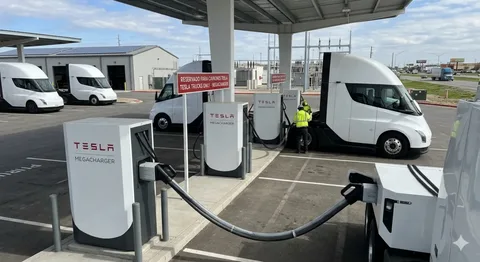 "Tesla" elektrik yük maşınları üçün 