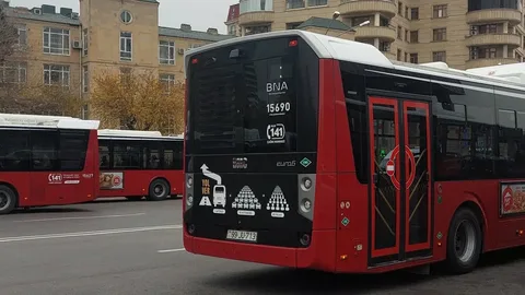 Bakıda 49 nömrəli avtobusun