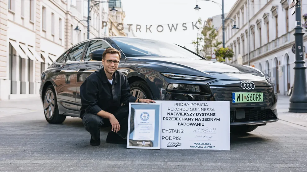 Audi elektromobillə bir şarjla yürüş üzrə 