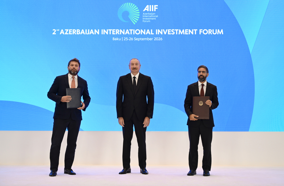 2-ci Azərbaycan Beynəlxalq İnvestisiya Forumu çərçivəsində imzalanmış 