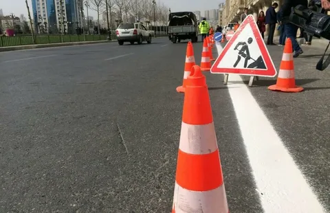Bakının bir sıra küçələrində 
