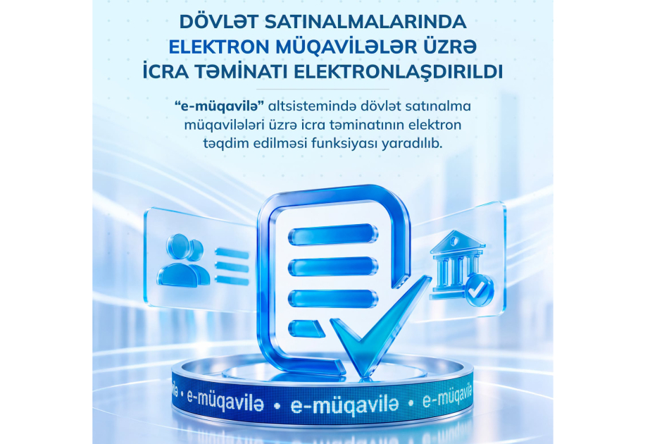 Dövlət satınalmalarında icra təminatlarının 