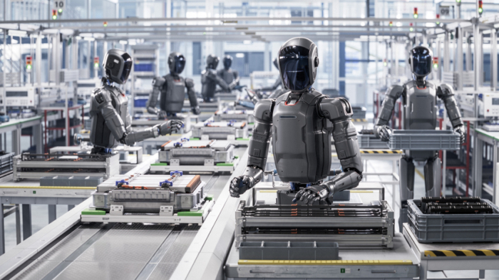 Sənayedə robotlaşma: 