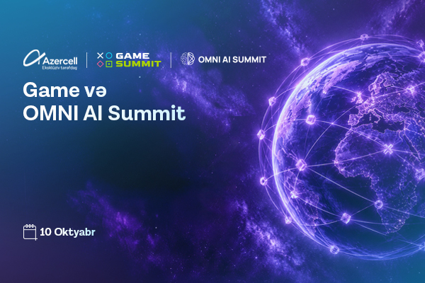 Azercell “Gamesummit” və “Omni AI Summit”in 