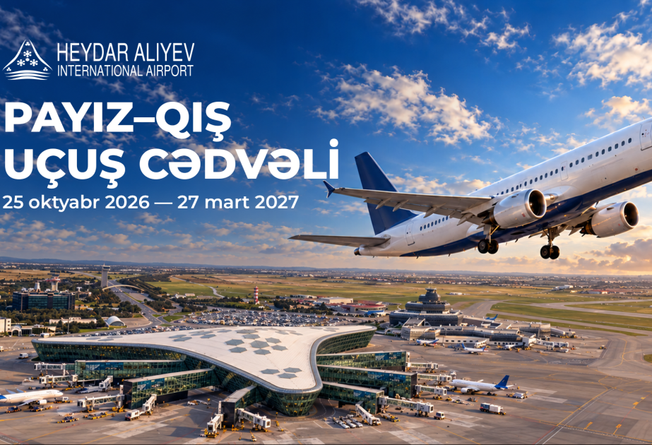 Heydər Əliyev Beynəlxalq Aeroportu payız-qış uçuş 
