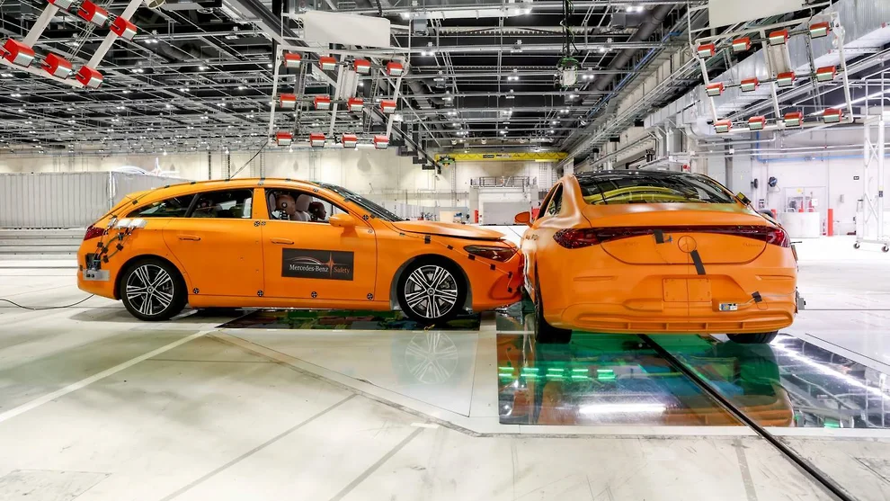 Mercedes-Benz təhlükəsizlik sınağı