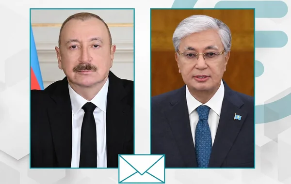 İlham Əliyev Kasım-Jomart Tokayevi 