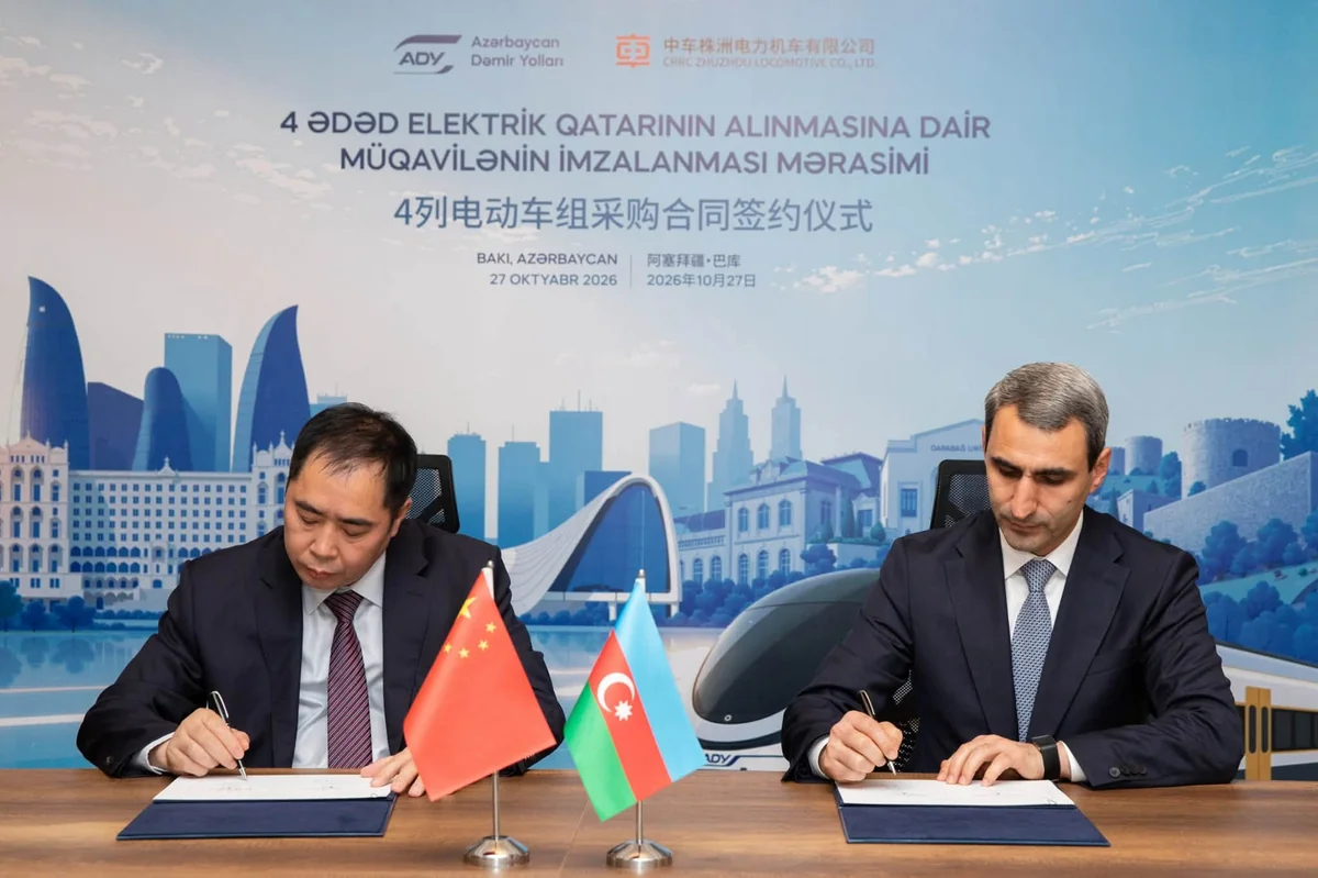 ADY Çindən 4 yeni sərnişin qatarı alır – 