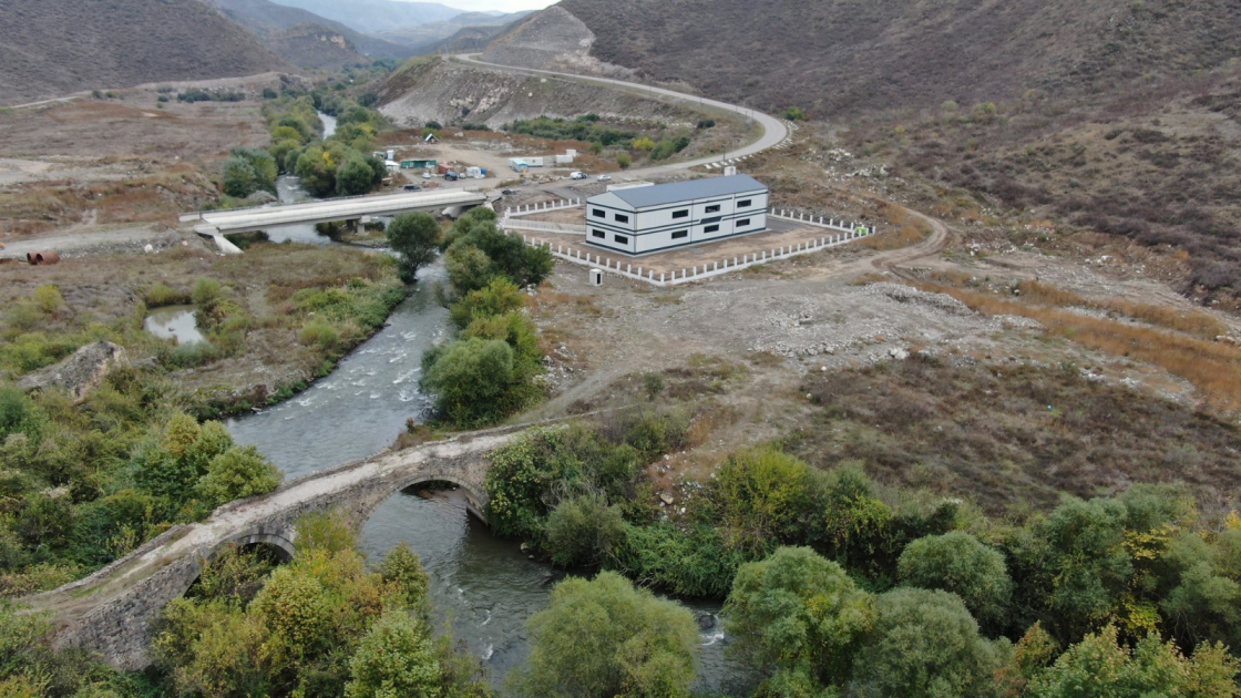 Qubadlıda ilk su elektrik stansiyası 